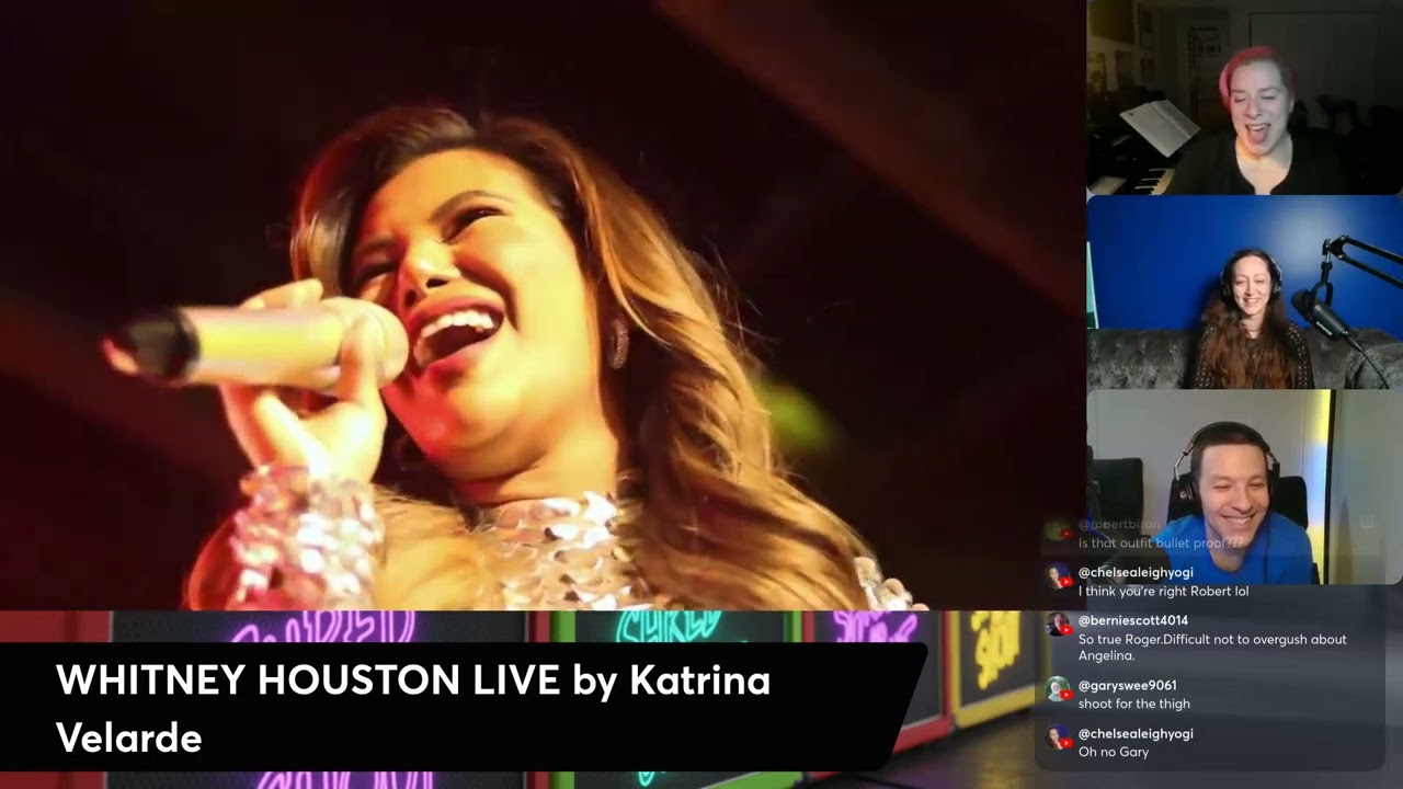 VOCAL COACH FIRST TIME HEARING WHITNEY HOUSTON LIVE by Katrina Velarde [REACTION]