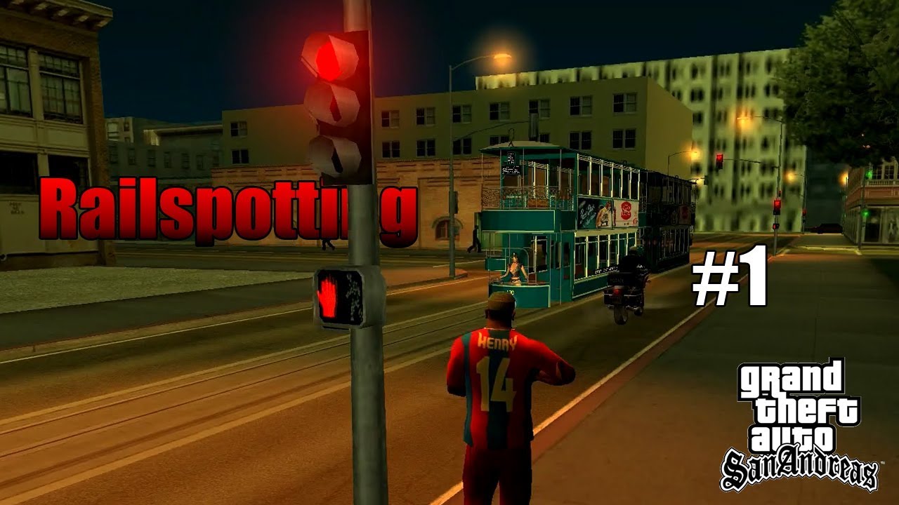 TRAMS IN SAN FIERRO! | Railspotting in GTA:SA #1