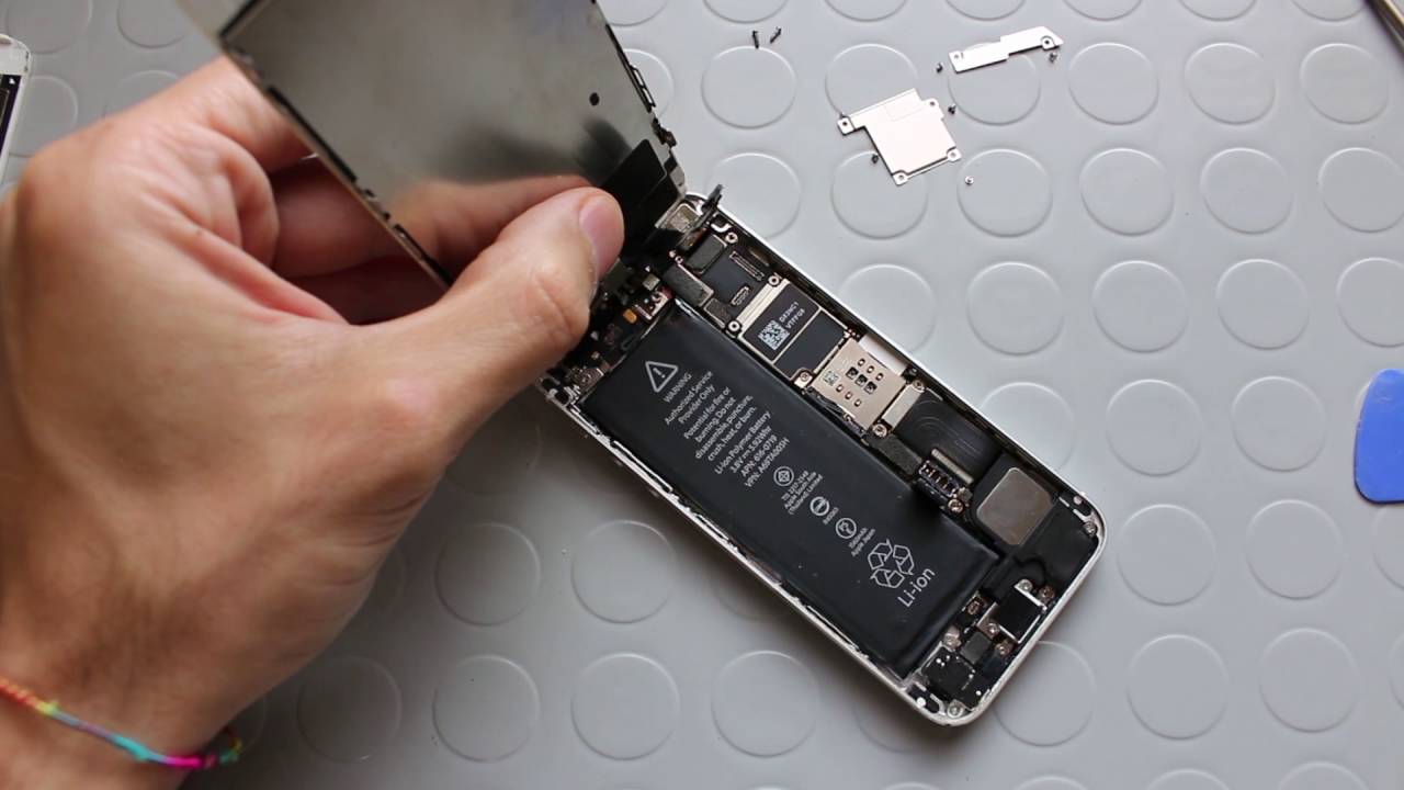 Sostituzione display completo lcd vetro iphone 5s