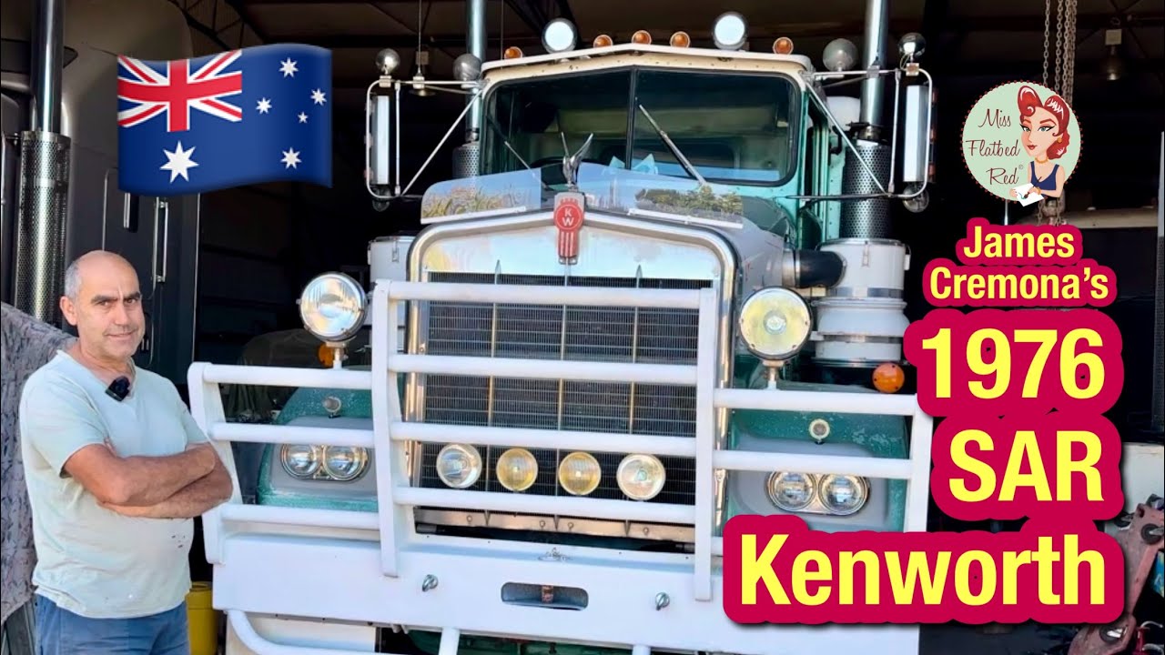 Тур Джеймса Кремоны на поисково-спасательном грузовике Kenworth 1976 года