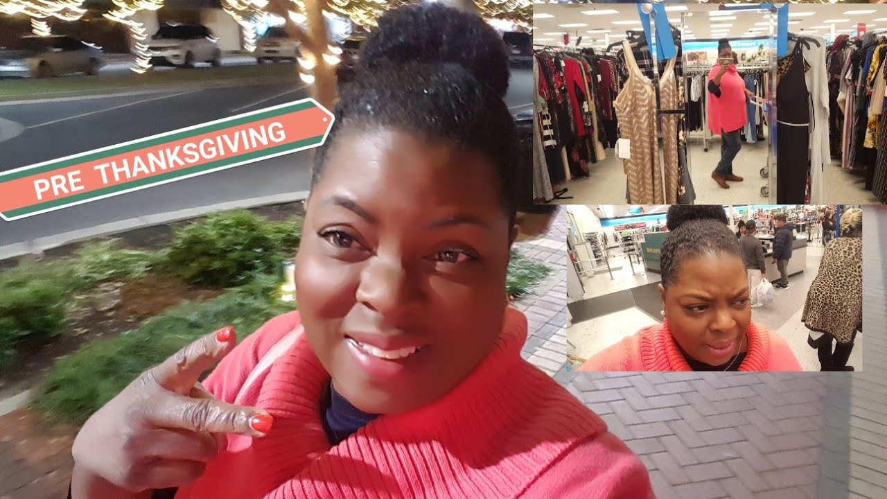 Vlog/Follow Us Around! Pre Thanksgiving shopping
