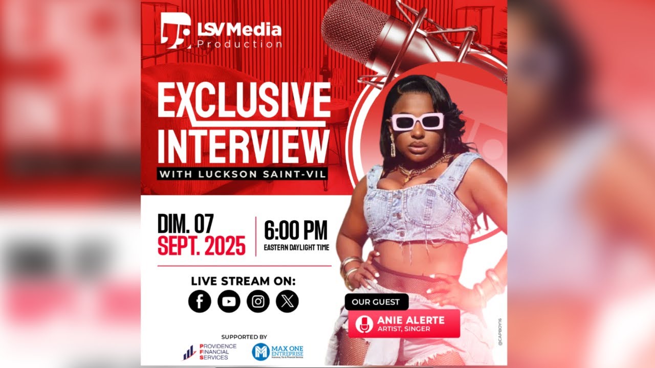 🔴 Exclusive Interview avèk Anie Alerte | Supported by Providence Financial Services & Max One