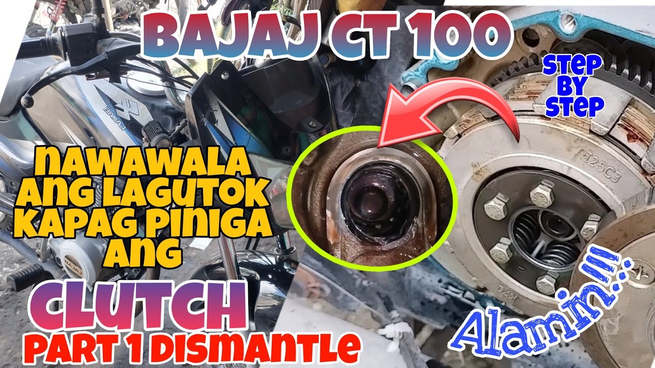 Kawasaki Bajaj CT 100 Nawawala ang Lagutok ng Makina Kapag Piniga ang Kanyang Clutch. Alamin.