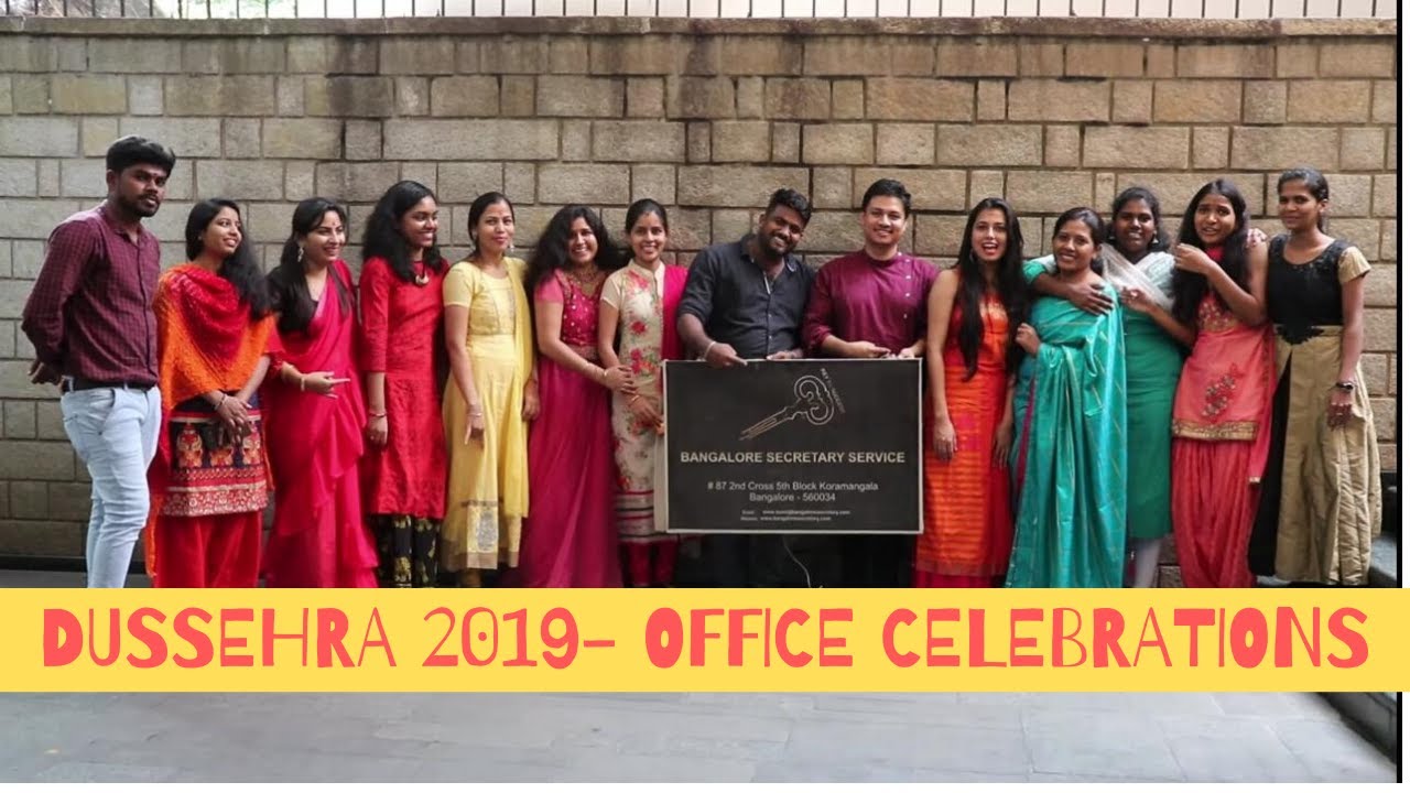 Dussehra 2019 - BSS Recruit - Dussehra  Celebrations at Office - BSS - Ethnic day at office