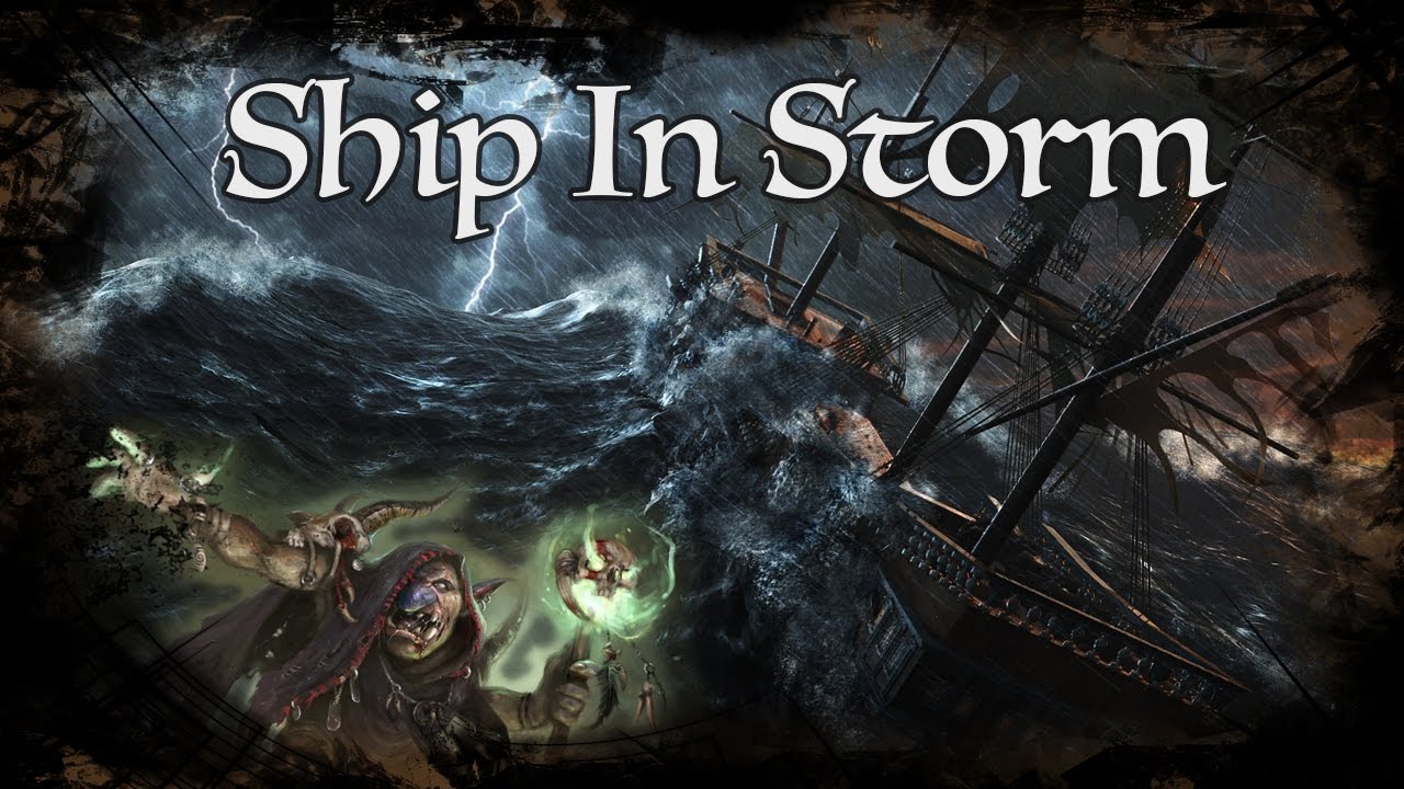 D&D Ambience - Ship In Storm