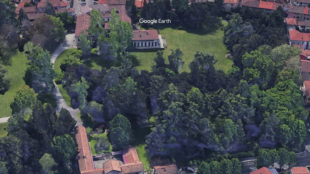 Ripresa aerea della citt&agrave; di Sovico