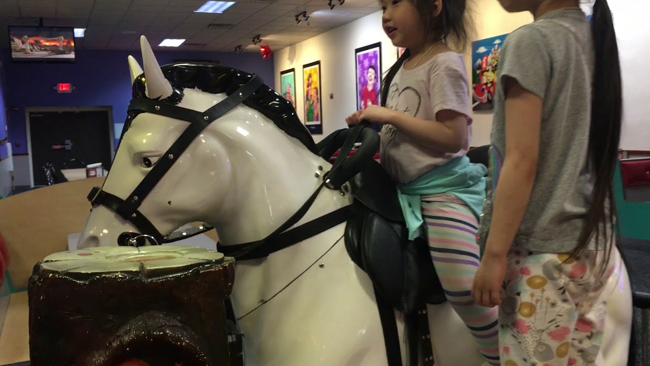 Fake horse riding