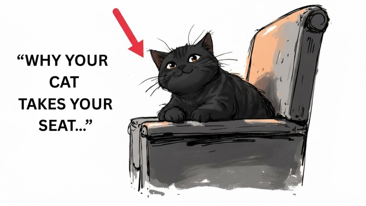 If Your Cat Steals Your Spot, Here’s What They’re Really Trying to Tell You…