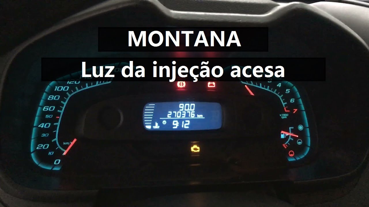 MONTANA - Defeito no catalizador e luz da injeção acesa