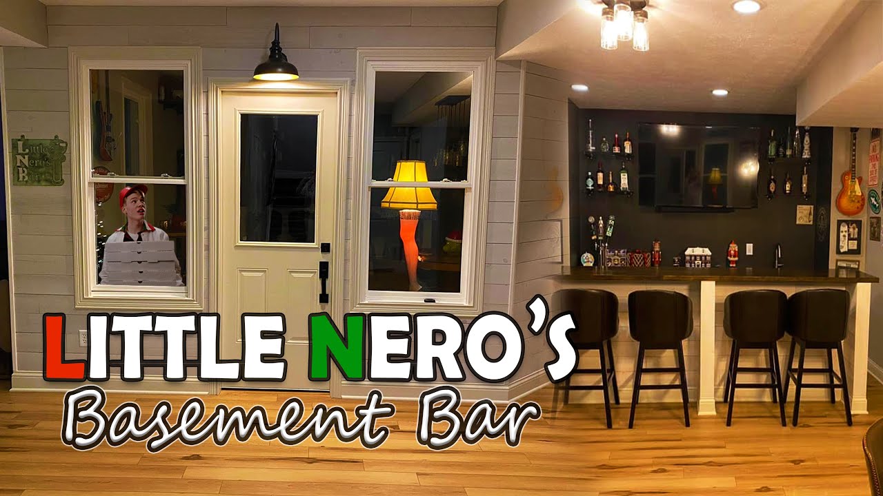 Бар в подвале Little Nero's, домашний кинотеатр и спортзал | Экскурсия по пещере &laquo;Человек&raquo;