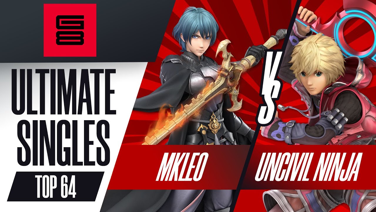 MKLeo vs Uncivil Ninja - Top 64 Ultimate Singles - Genesis 8 | Byleth vs Shulk