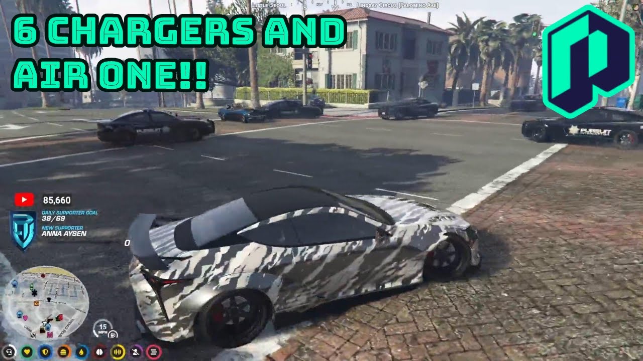 Randy Helps IGOR In A Crazy chase! 6 Chargers + Air1 | RatedEpicz | GTA RP NoPixel 3.0