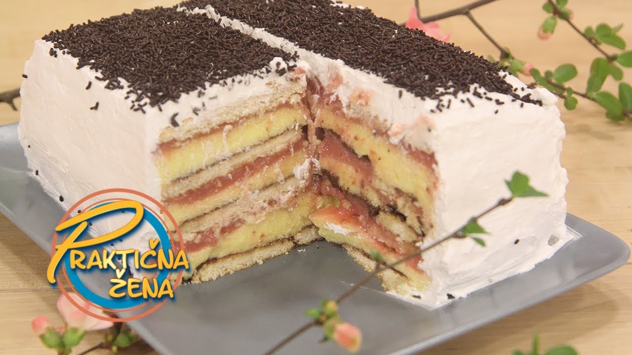Praktična žena - Posna kapri torta