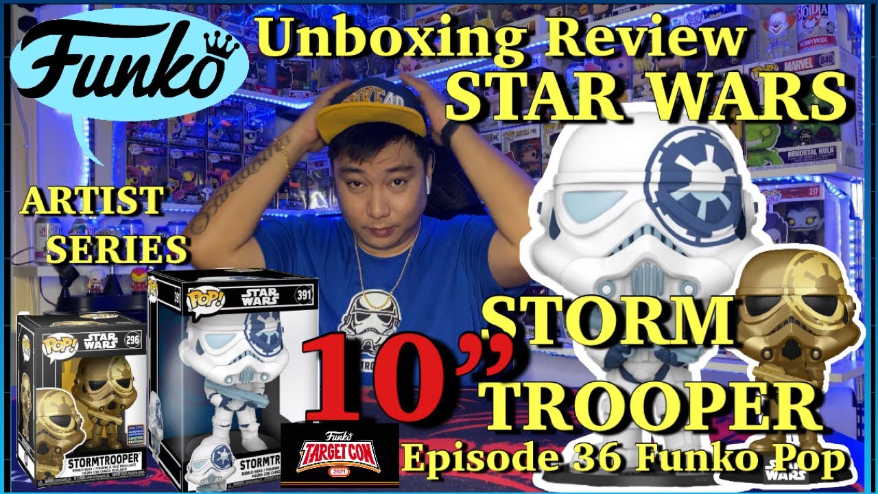 Star Wars Funko  Pop Stormtrooper Artist Series Unboxing Review | Von Official | Episode 36