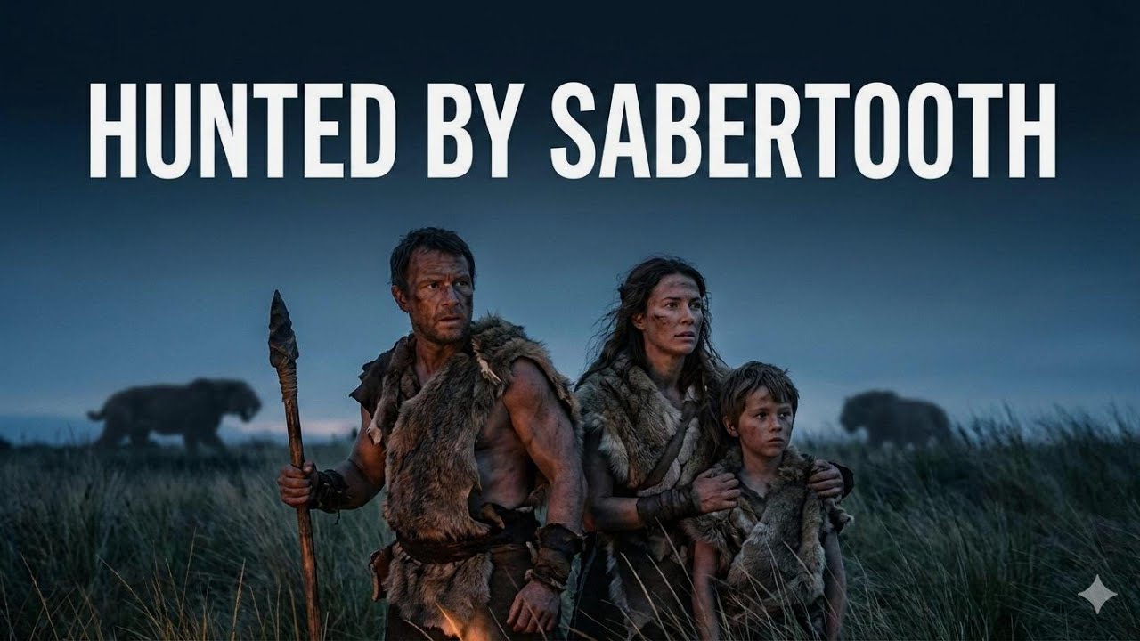 Hunted by Saber-Tooth  Prehistoric Survival Against Smilodon/ Human Evolution