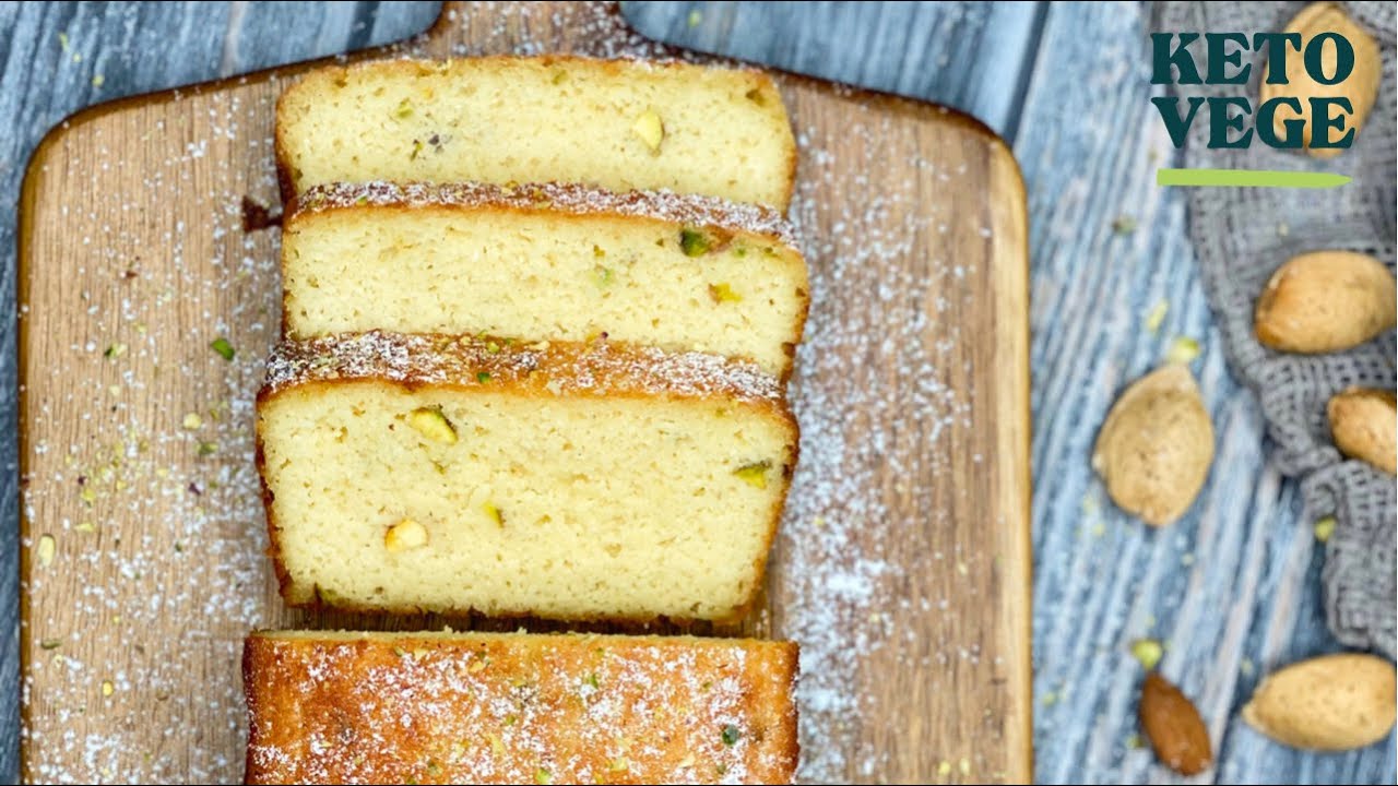 KETO WEGE - Słodki keto chleb z pistacjami, smakuje jak ciasto drożdżowe! bez glutenu, bez cukru