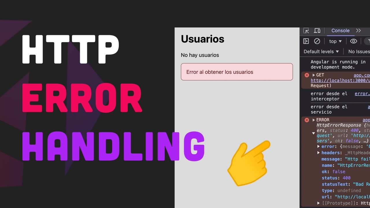 Manejo de errores HTTP en ANGULAR 19 🚨