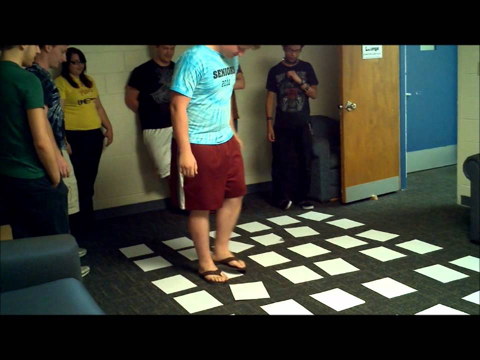 Crystal Johnson Instructs Team Building Game