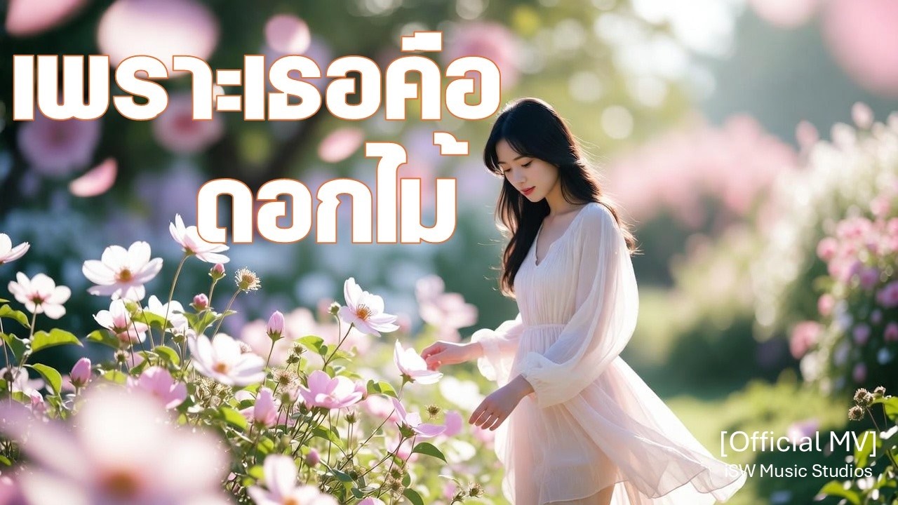 เพราะเธอคือดอกไม้ 🌷🌺| Official MV |  Love song | New released  8 Mar 2026