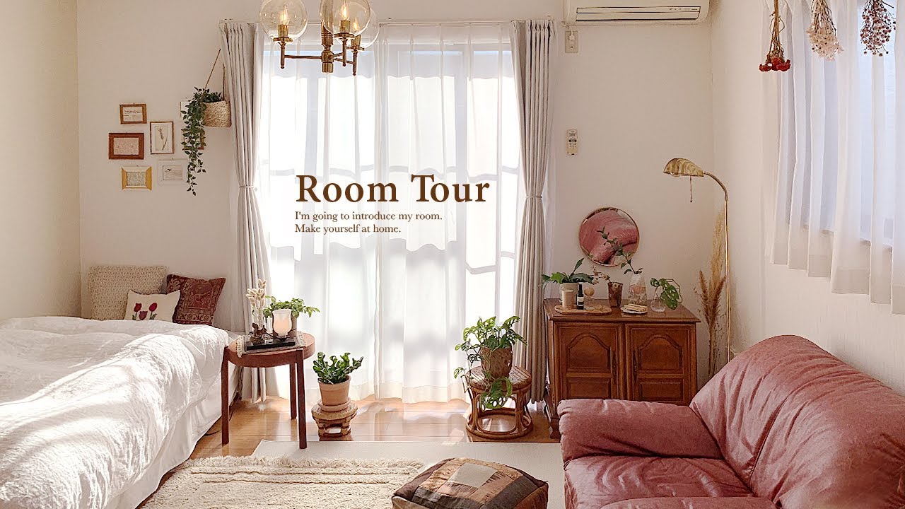 [Экскурсия по комнатам] Антикварная мебель и отдельная гостиная ｜ Винтажный интерьер / разные товары