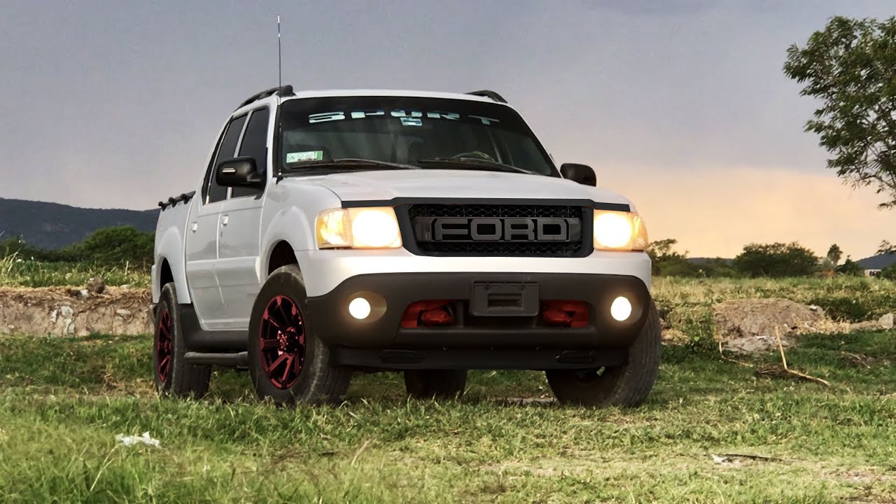 Como Modificar y Darle Una Vista Mas Agresiva a Tu Ford Explorer Sport Trac y Parilla Ford Raptor