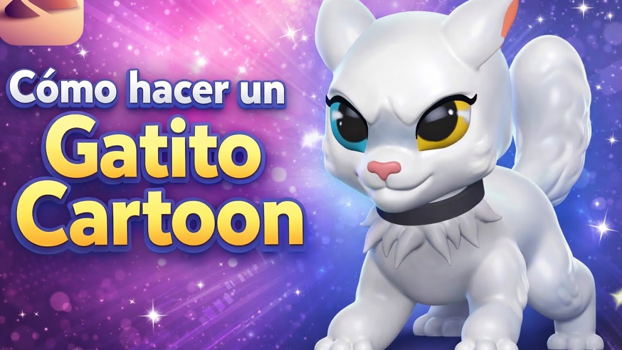 Como hacer un gatito estilo cartoon en Nomad Sculpt usando un celular!