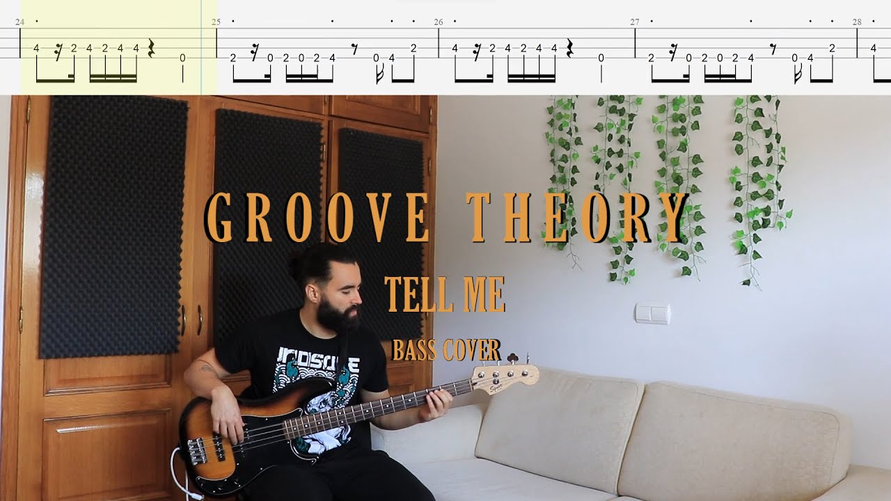 Groove Theory // Tell Me [Bass Cover + Tabs]