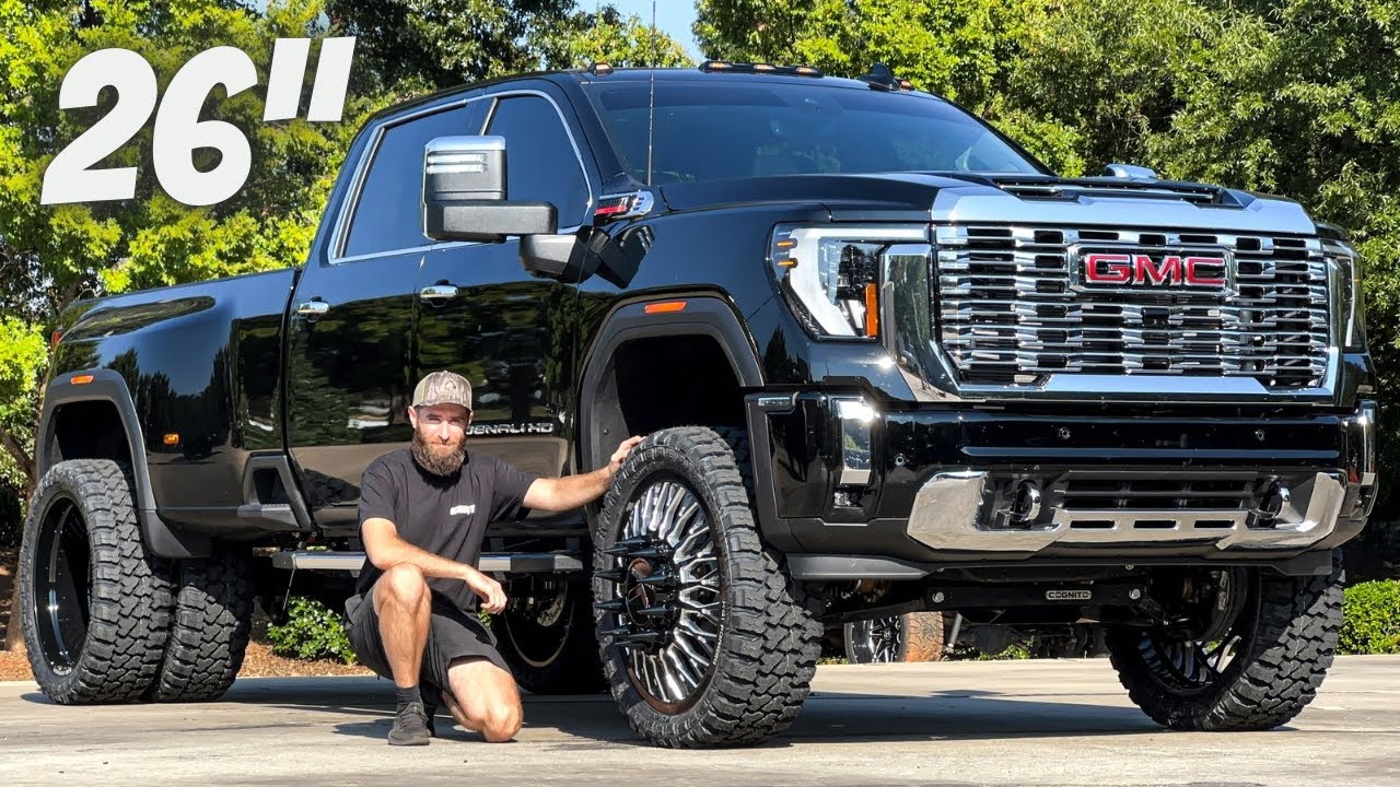 Капитальный ремонт GMC Denali Dually 2024: от стандартного до улучшенного с 26-дюймовыми дисками ...