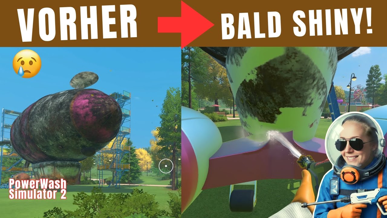 Ich brauche bald meine Sonnenbrille. So shiny! Teil 1/2 - Powerwash Simulator 2