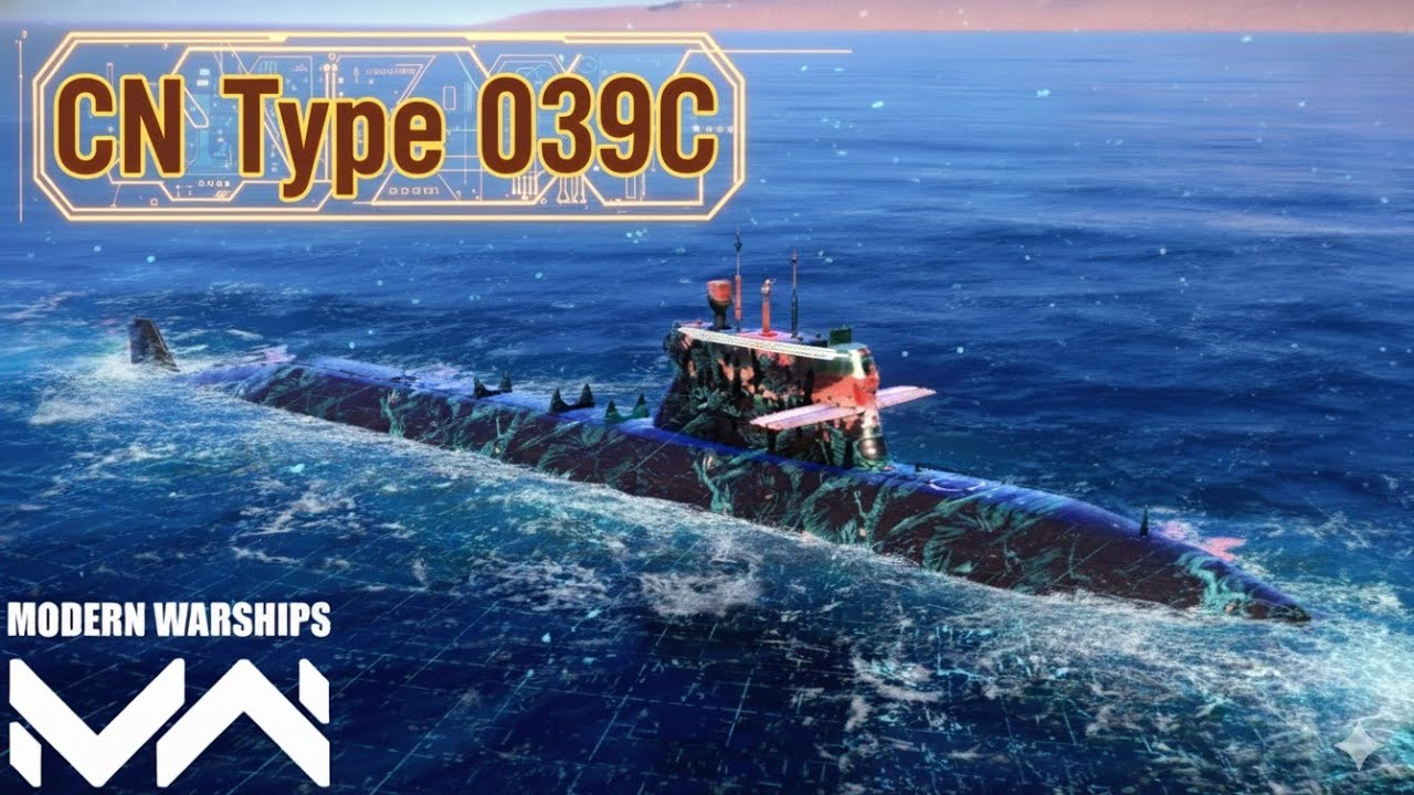 Modern Warships: Cn Type 093C Submarine With New DTCN L5 Torpedo | Spam Build