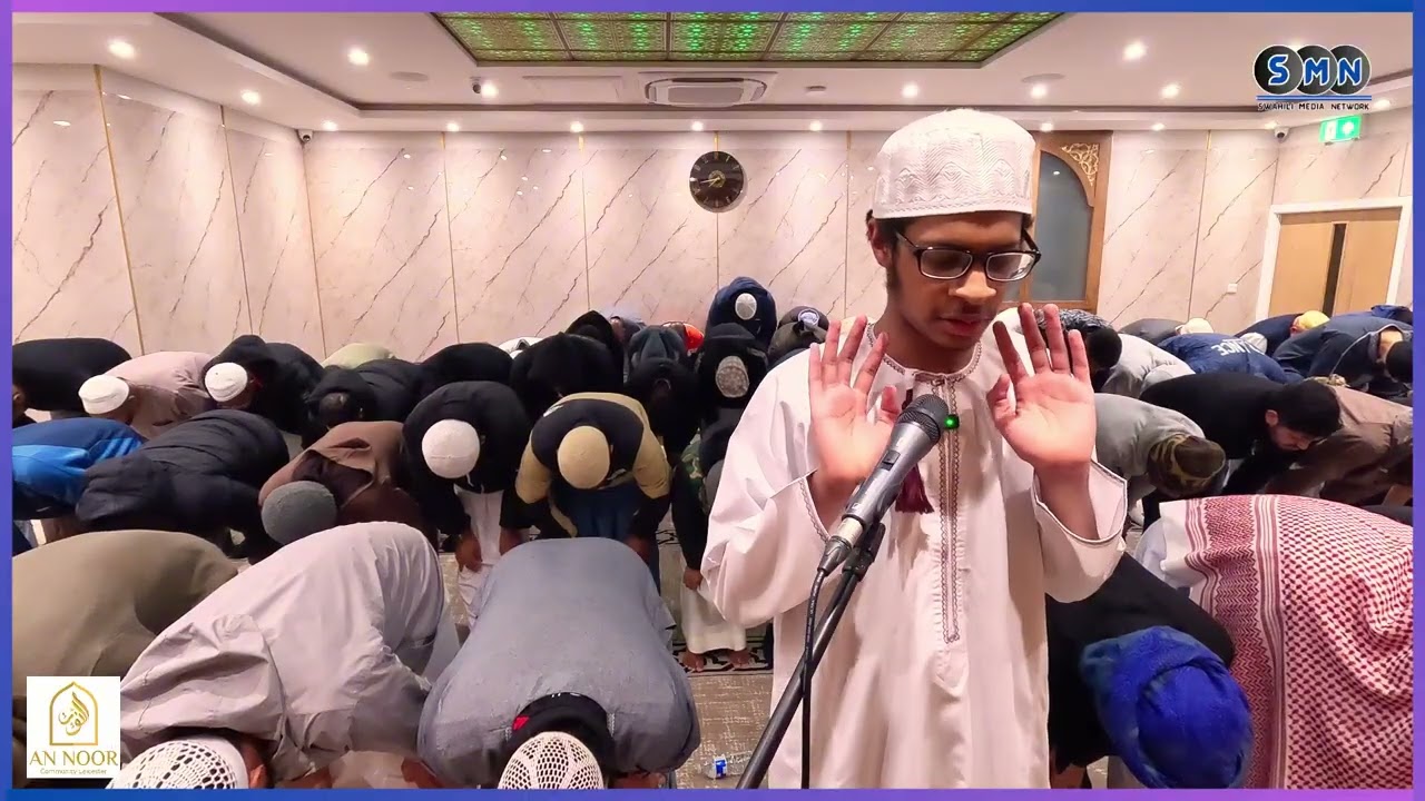 Sala ya TARAWEH kutoka Masjid An Noor Leicester - 18/02/2026