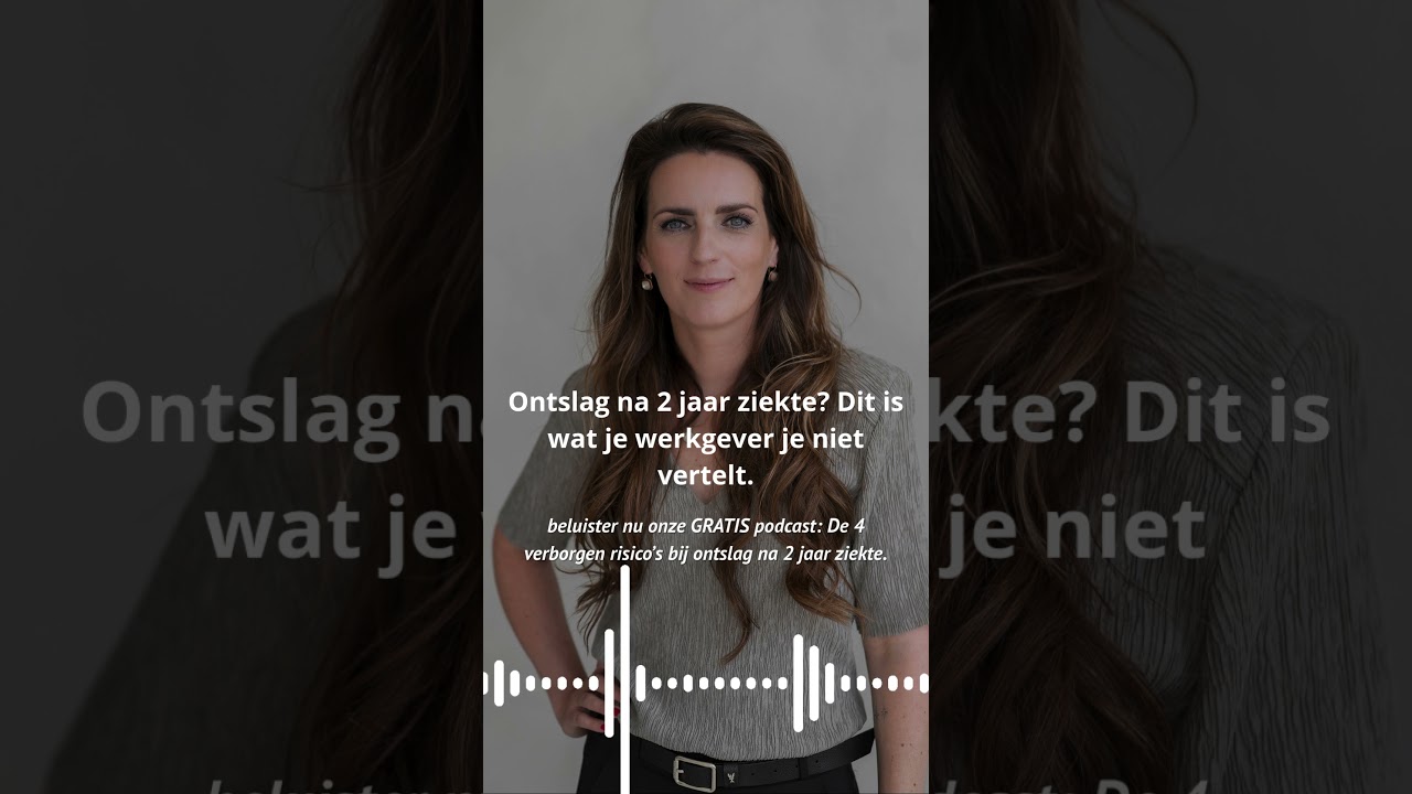 Ontslag na 2 jaar ziekte Dit is wat je werkgever je niet vertelt