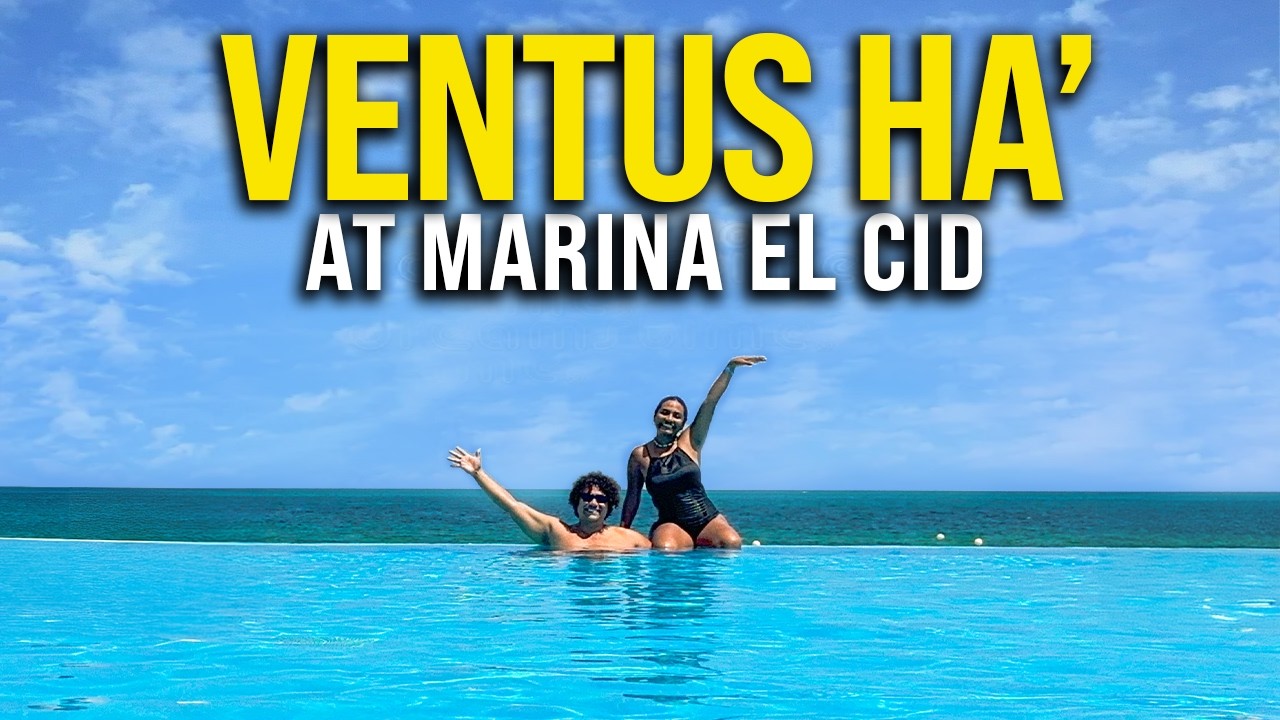 Hotel VENTUS HA' 🌊 AT MARINA EL CID 🔥 CANCUN👌 Hotel 3 en 1 😯 BARATO💸