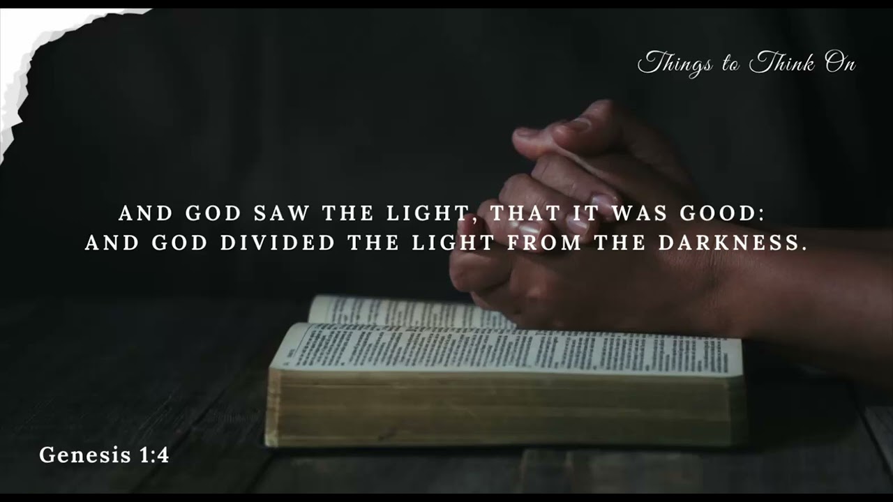 Good Light | Things to Think On