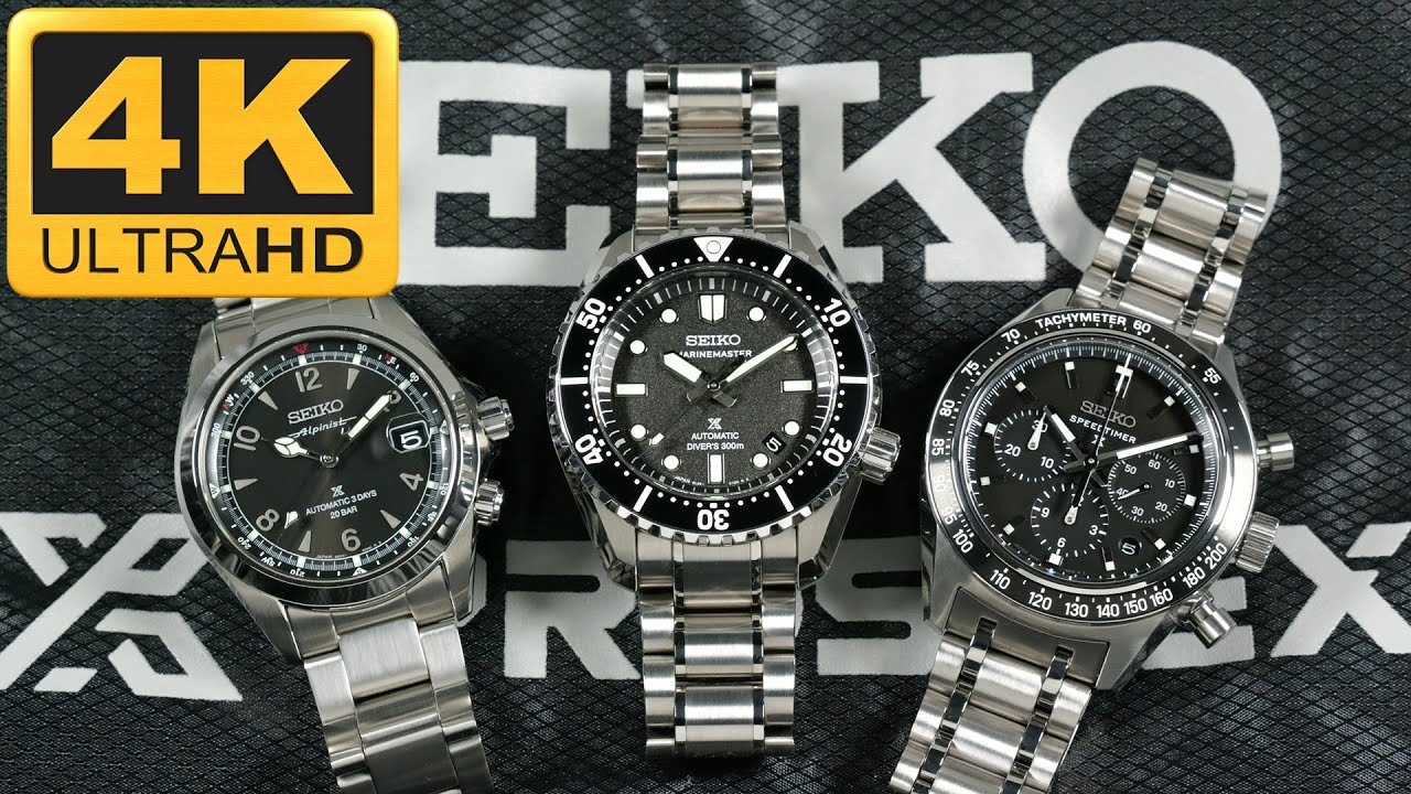 Трилогия Seiko Prospex: Alpinist x Marinemaster x Speedtimer — идеальная коллекция из 3 часов?