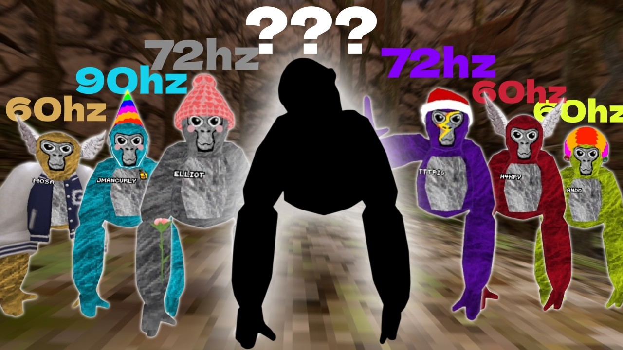 I Used Every Person's Hertz In Gorilla Tag...