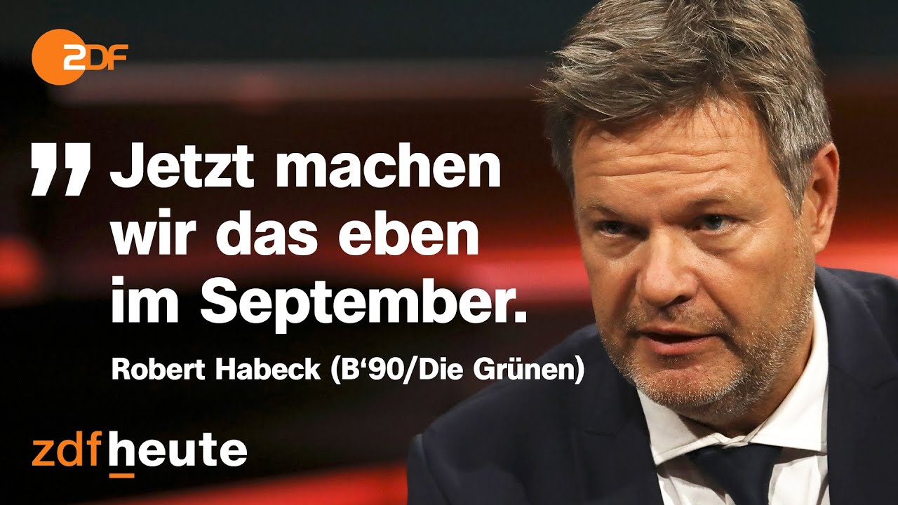Habeck zum Heizungsgesetz: Stopp 