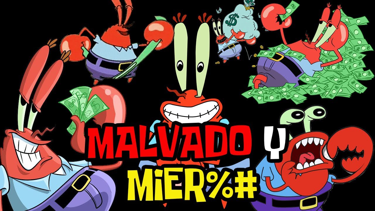 Don Cangrejo es PEOR que Plankton… y nadie lo dice