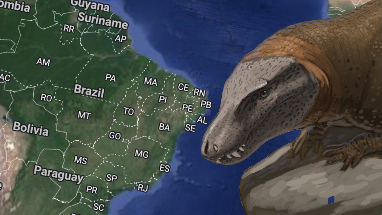 Prehistoric creatures all around the world S2 ( episode 19 ) Cretaceous Creatures of Brazil