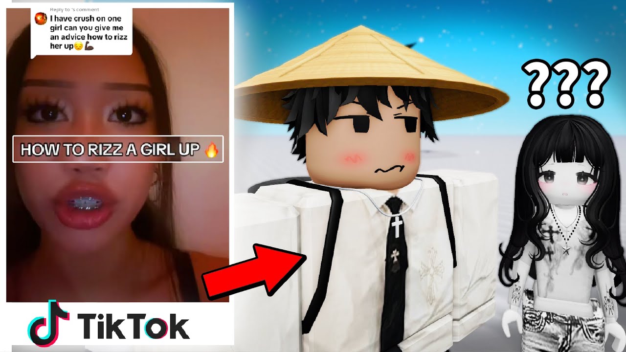 Я использовал TIKTOK, чтобы общаться с девушками в Roblox