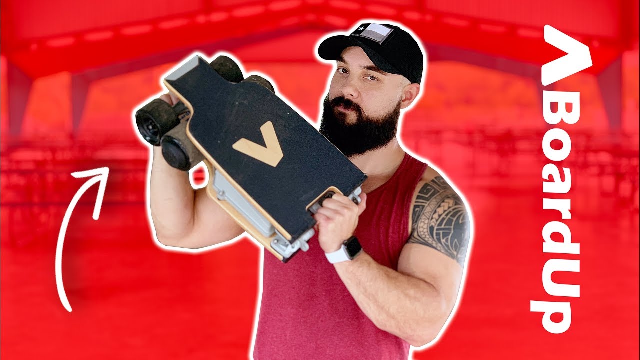 DOPE FOLDABLE ELECTRIC SKATEBOARD!! (BoardUp Bolt+ Review)