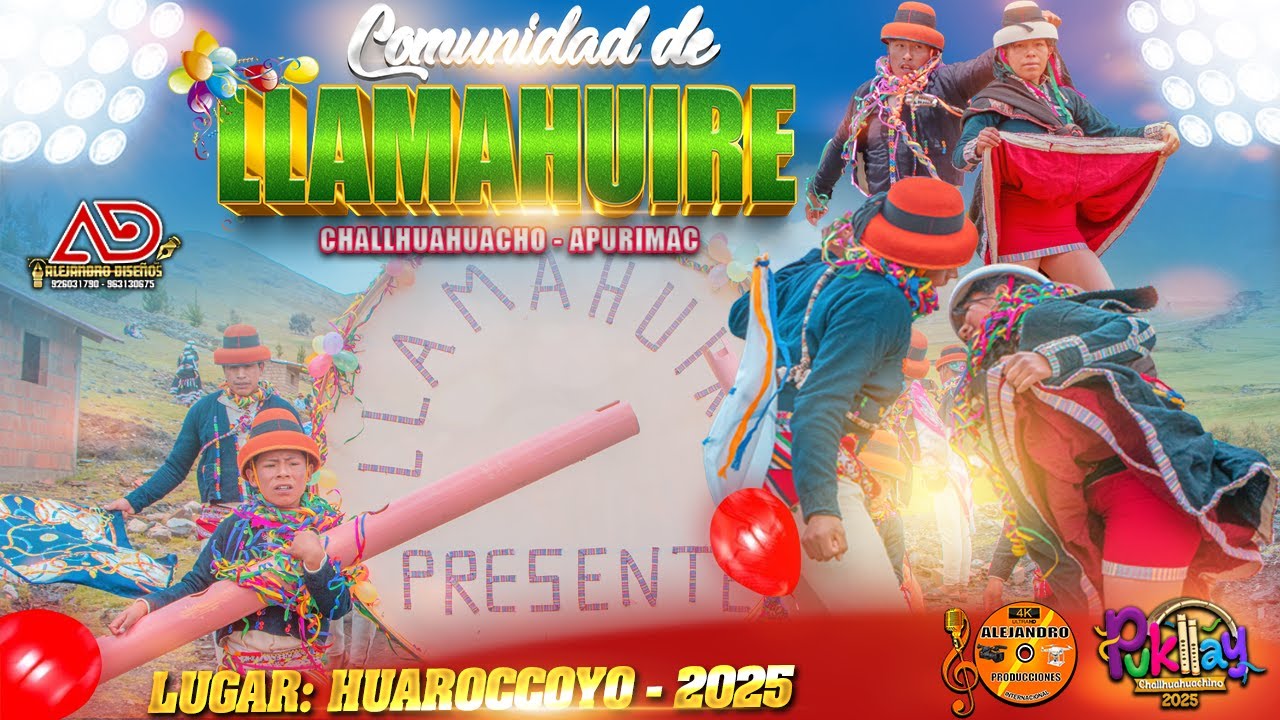 #DANZA DE LA COMUNIDAD DE LLAMAHUIRE EN HUAROCCOYO - 2025