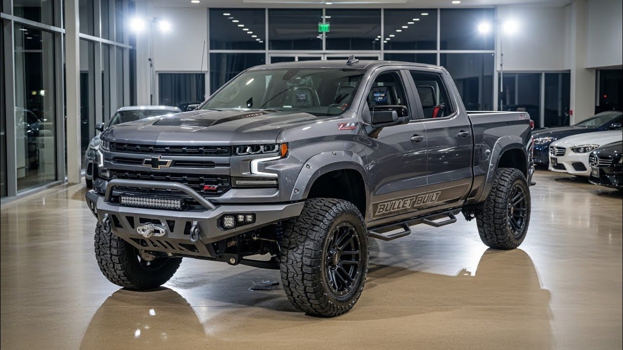 Chevrolet Silverado ZRX “Bullet Built” – Hardcore Off-Road Power Meets Race-Ready Design