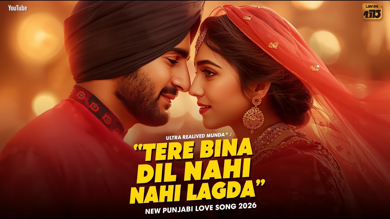 Tere Bina Dil Nahi Lagda 💔 | Punjabi Sad Love Song | Heart Touching Punjabi Song 2026