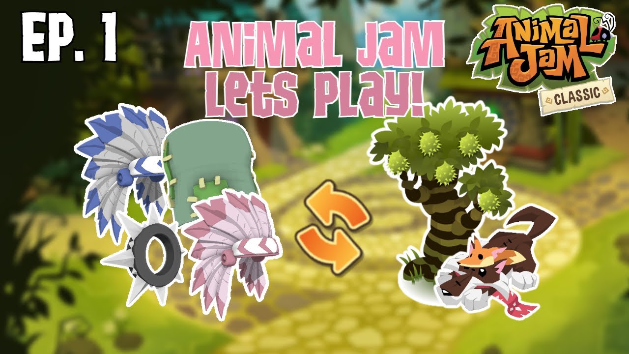 the grinding begins...| Animal Jam Classic Lets Play: Trading Up Episode 1