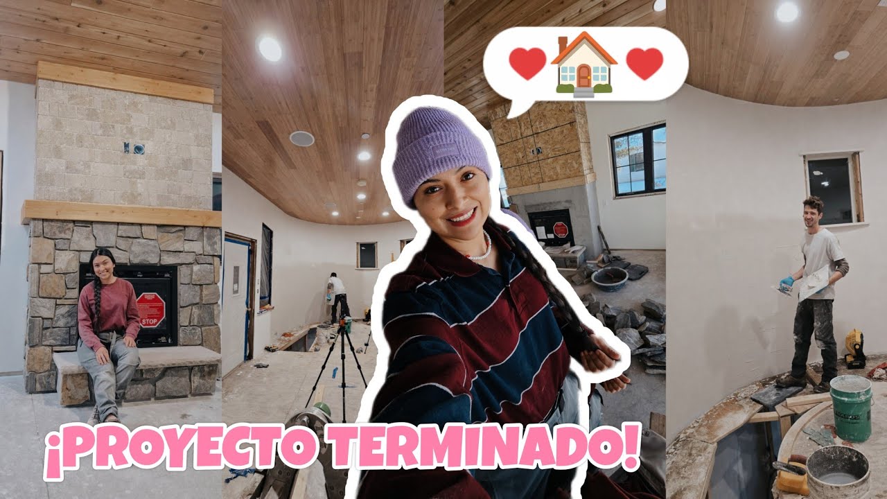 TERMINAMOS EL REPELLOOOOOO🎊😍| Nuestra casa va avanzando 🙏🇺🇸🇬🇹