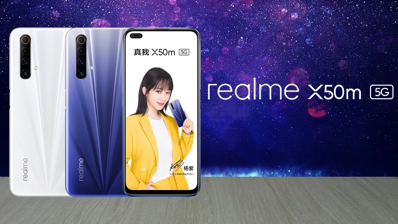 Realme X50m 5G - новая упрощённая версия Realme X50 по более доступной цене Обзор анонса