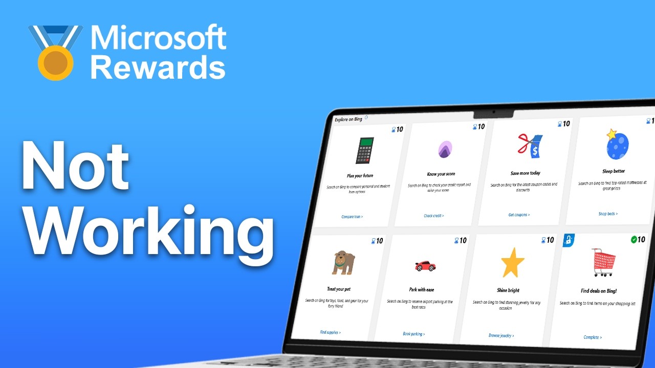 How To Fix Microsoft Rewards Not Working