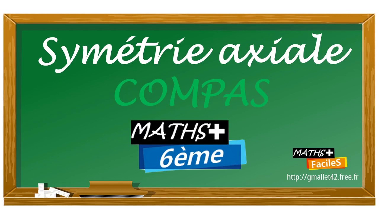Symétrie Axiale avec le compas