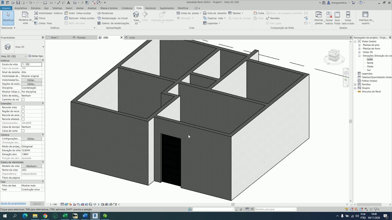 ESTUDANDO O REVIT - PARTE 04